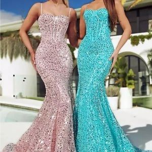 New with tags turquoise Portia & Scarlett dress size 2